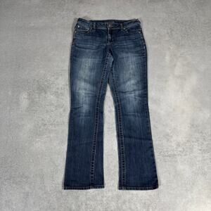 Maurices Bootcut Jeans Medium Wash - Size: 4 Reg